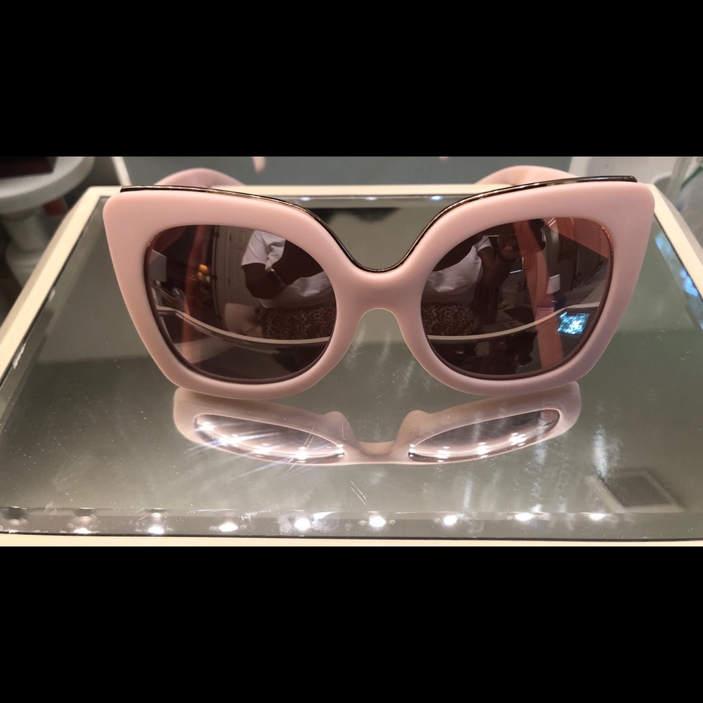 Betsey Johnson pink sunglasses